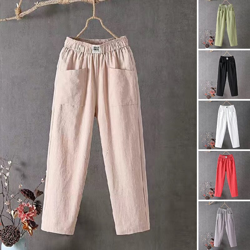 EcoEase™ | Freizeithose aus Baumwolle und Leinen!