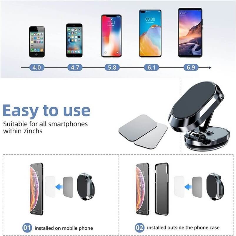 50 % Rabatt | PhoneHolder™️ | Faltbarer magnetischer Telefonhalter