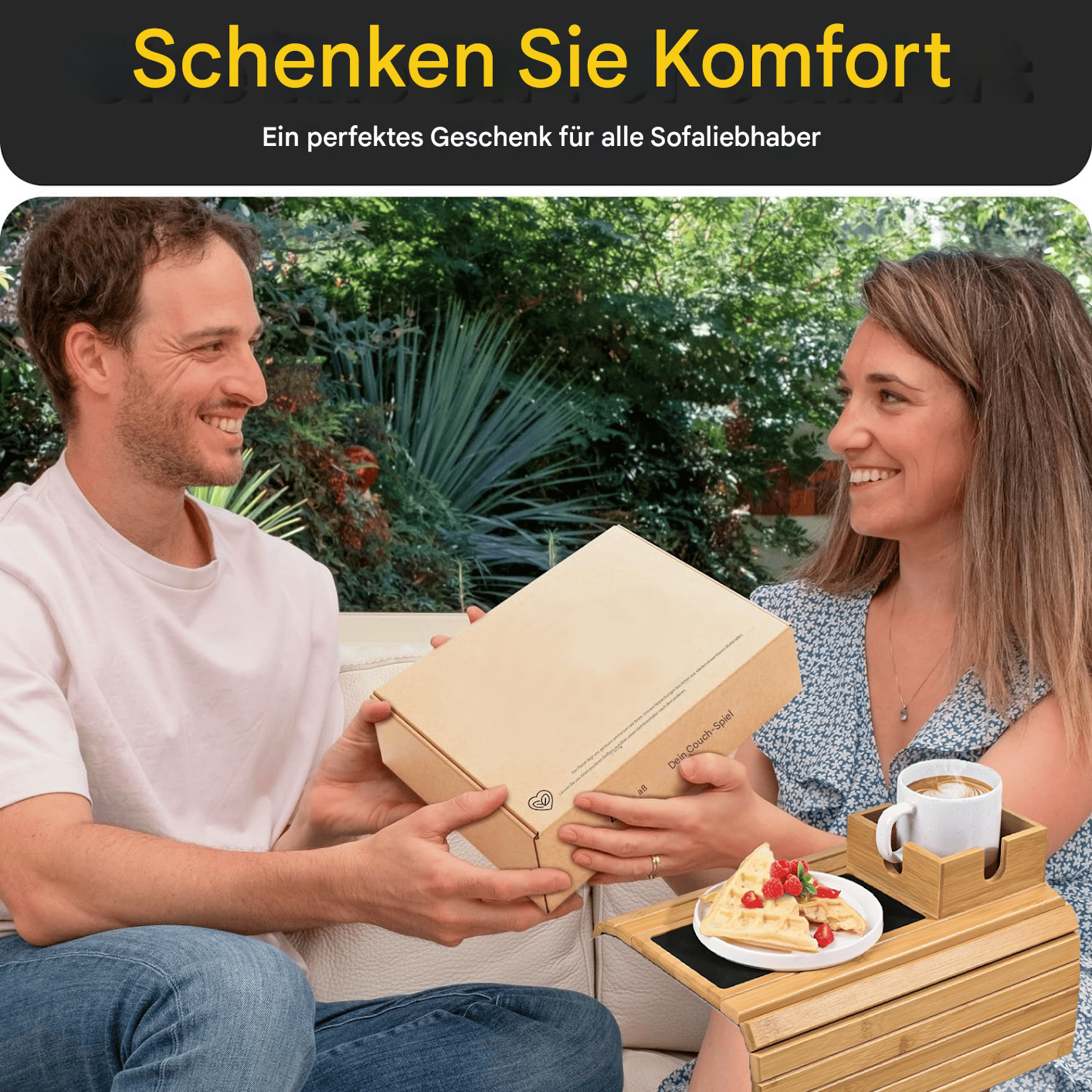 SofaSip™ – Nie wieder verschüttete Getränke auf dem Sofa