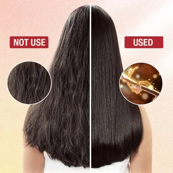 Keramische rotierende Haarbürste für glattes und voluminöses Styling
