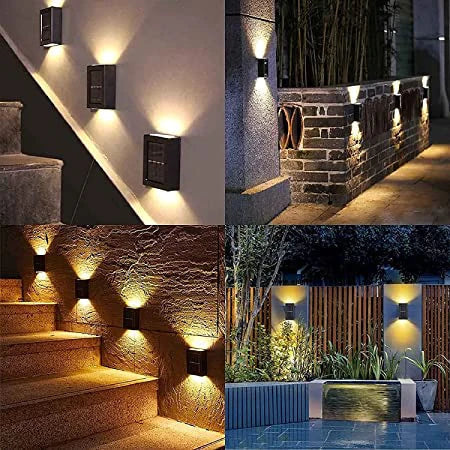 TRAFLA SOLARWALL™ | Luxuriöse LED-Solar-Wandleuchte