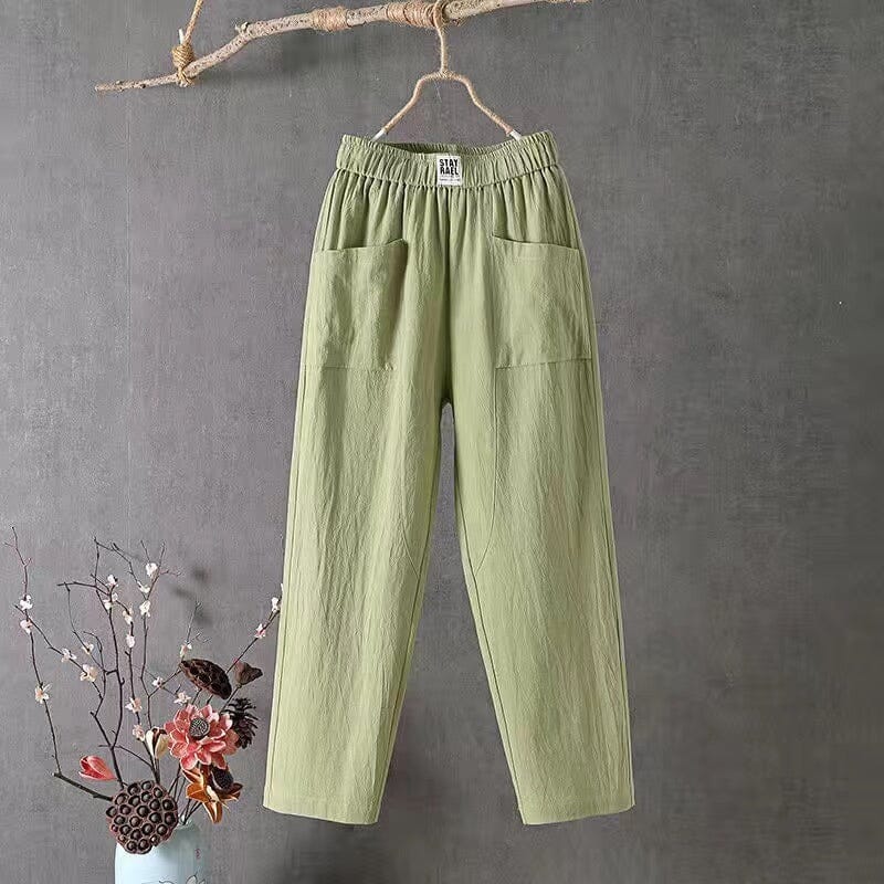 EcoEase™ | Freizeithose aus Baumwolle und Leinen!