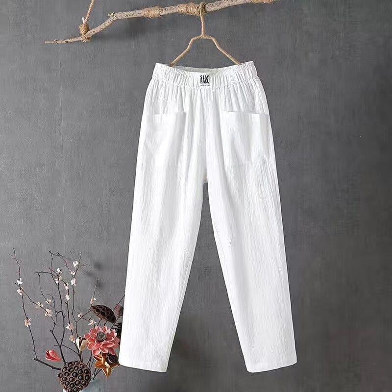 EcoEase™ | Freizeithose aus Baumwolle und Leinen!