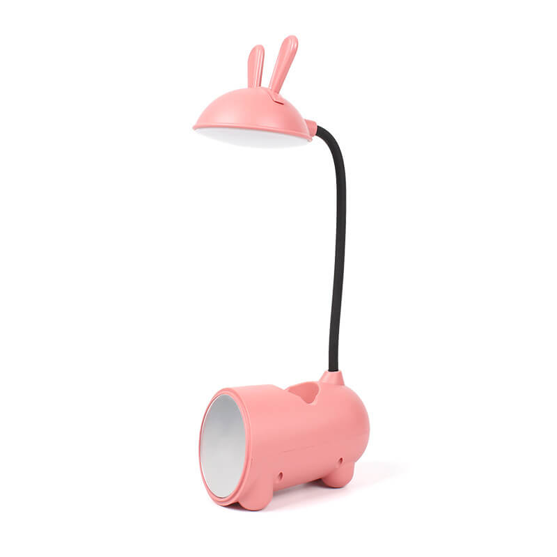 Moderne LED-Schreibtischlampe mit Stifthalter und Touch-Steuerung
