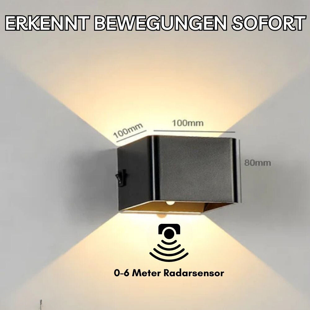 LuminaCube™ | Die kabellose und luxuriöse Wandleuchte!