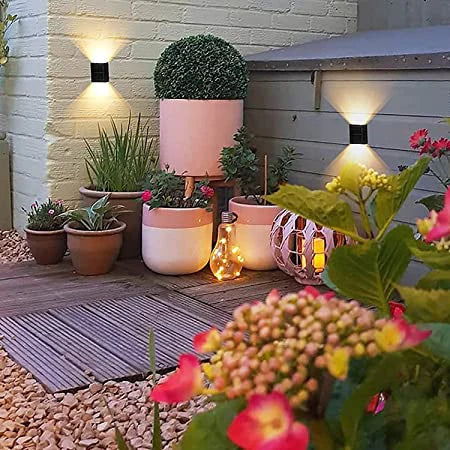 TRAFLA SOLARWALL™ | Luxuriöse LED-Solar-Wandleuchte