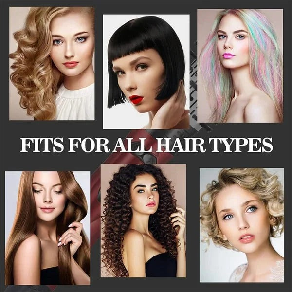 Keramische rotierende Haarbürste für glattes und voluminöses Styling