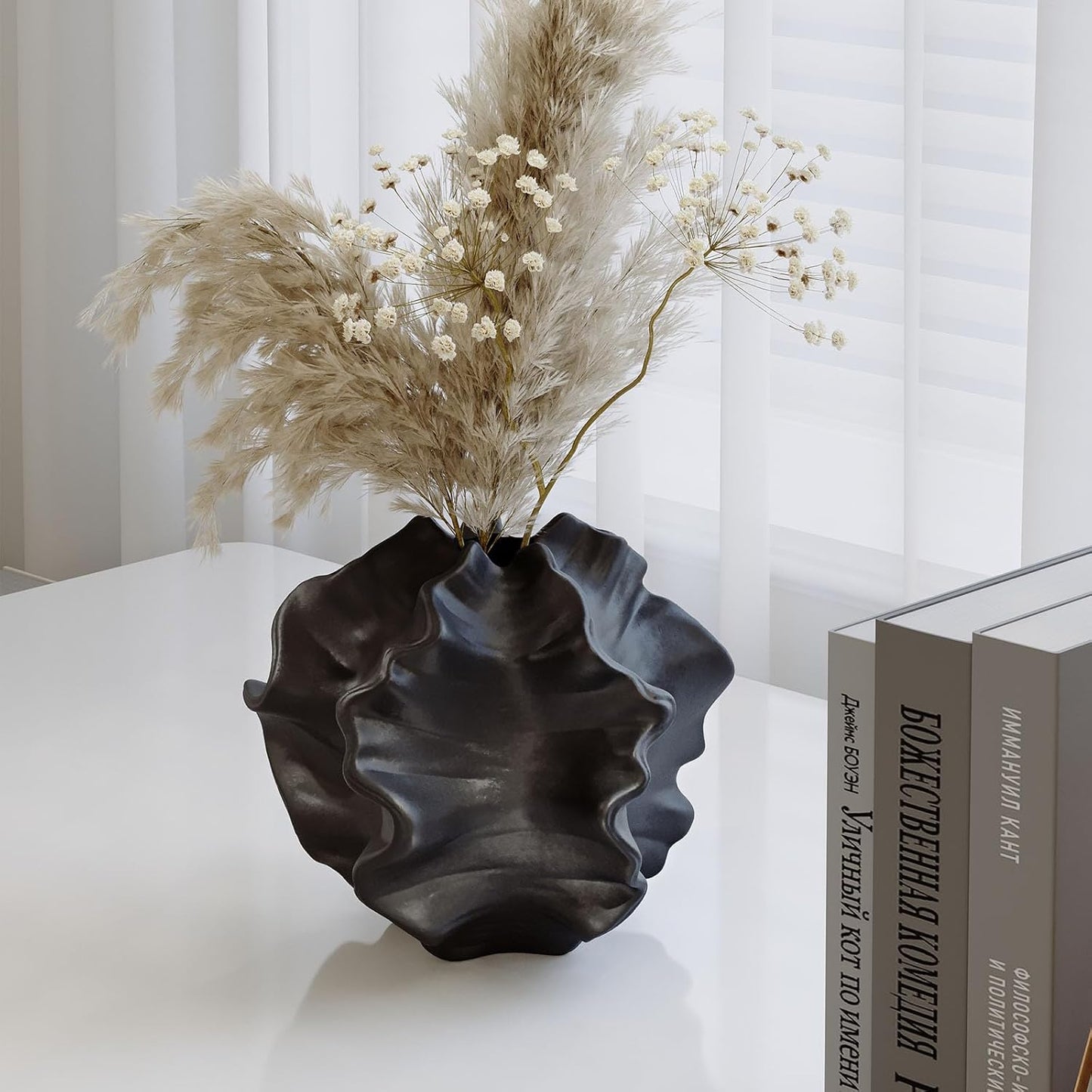 Von der Meeresoberfläche inspirierte Wellen-Wandkunst für elegantes Küstendekor