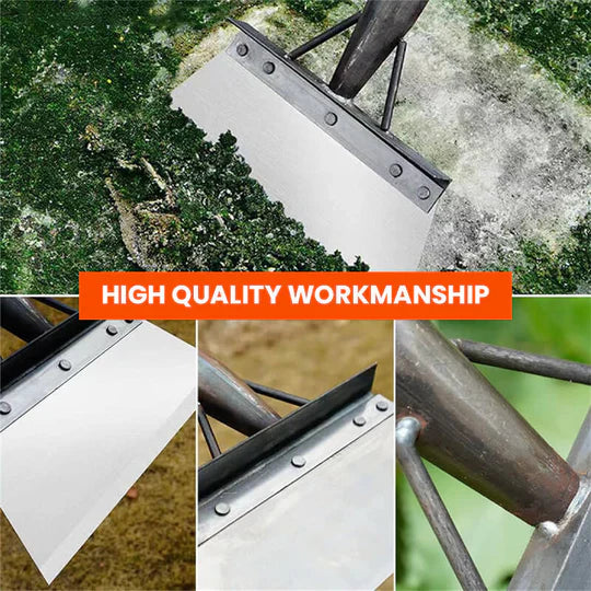 MultiSweep™ – Multifunktionale Garten-Reinigungsschaufel