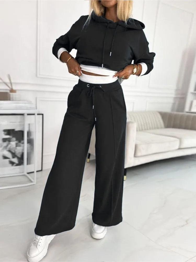 Kendra™ | Set aus Kapuzenpullover und Hose für Damen
