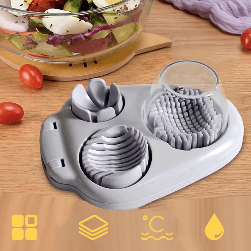 EggMaster™ - 3-in-1 Multifunktionaler Eierschneider und Schneidewerkzeug