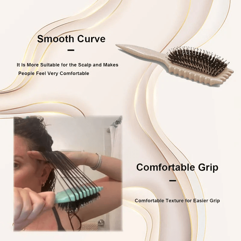 Lockenstylingbürste für definierte, frizzfreie Locken