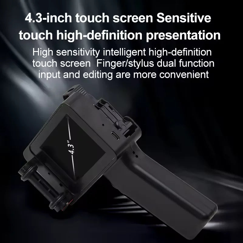 Kompakter tragbarer Tintenstrahldrucker für den mobilen Einsatz