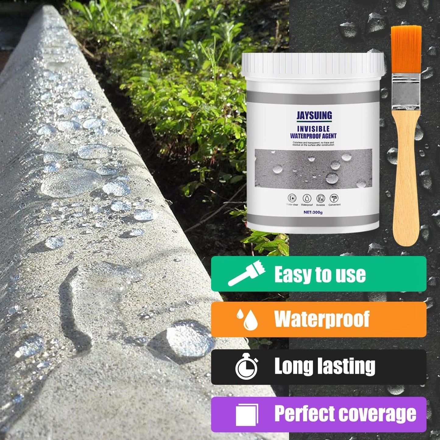AquaShield™ - Superstarkes, unsichtbares, wasserdichtes Anti-Leck-Mittel!