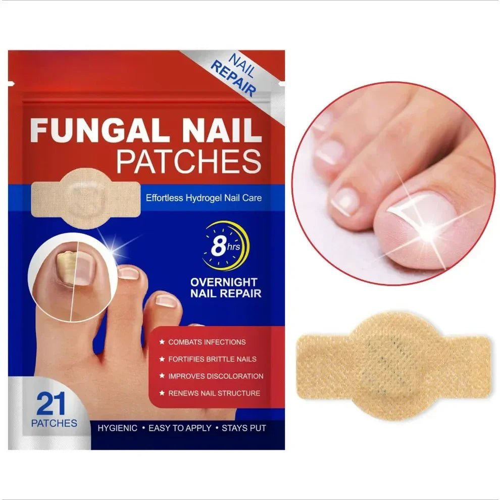 FungiCare™ - Einfach Anzubringende Nagelreparaturpflaster