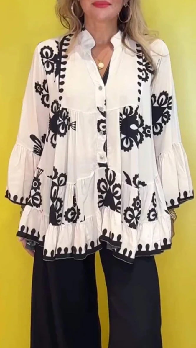 Lunavera™ | Boho-Rüschen-Top