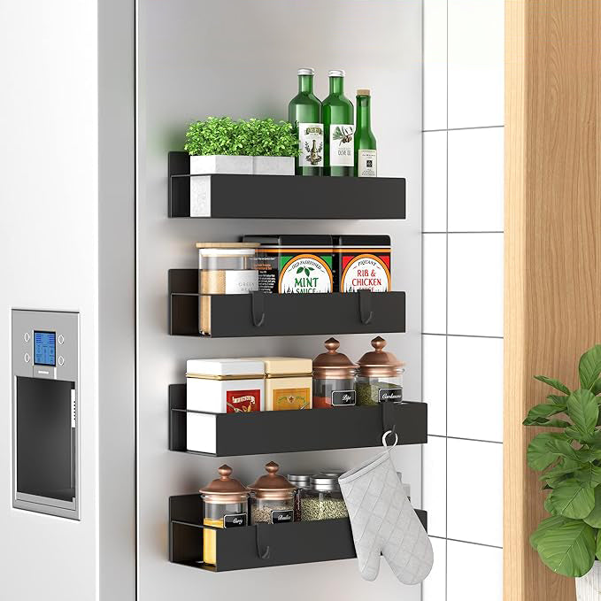 SpiceMag™ – Magnetischer Gewürz-Organizer für eine ordentliche und griffbereite Küche