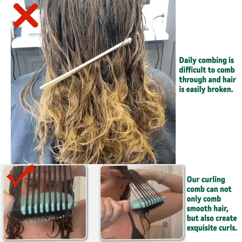Lockenstylingbürste für definierte, frizzfreie Locken