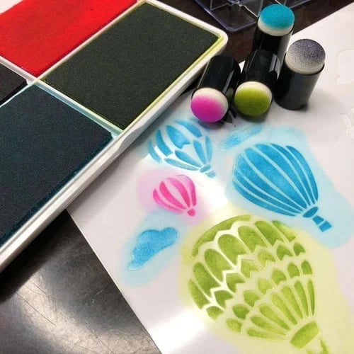 50% RABATT | DazzleDab™ | DIY Schwamm-Finger-Mal-Set - inkl. 20 Farben