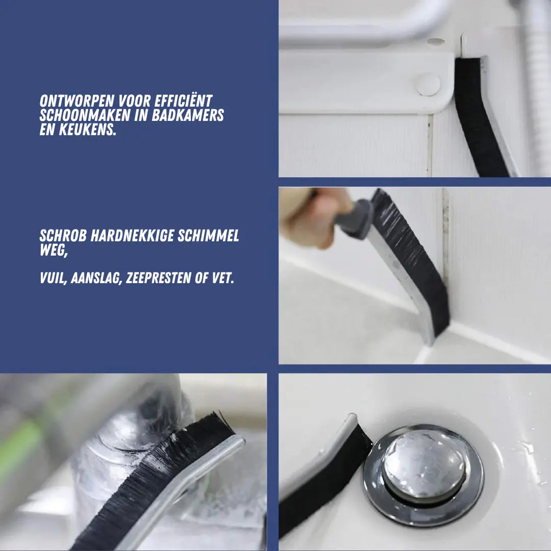 GrimeGuard™ | Fugenbürste mit harten Borsten