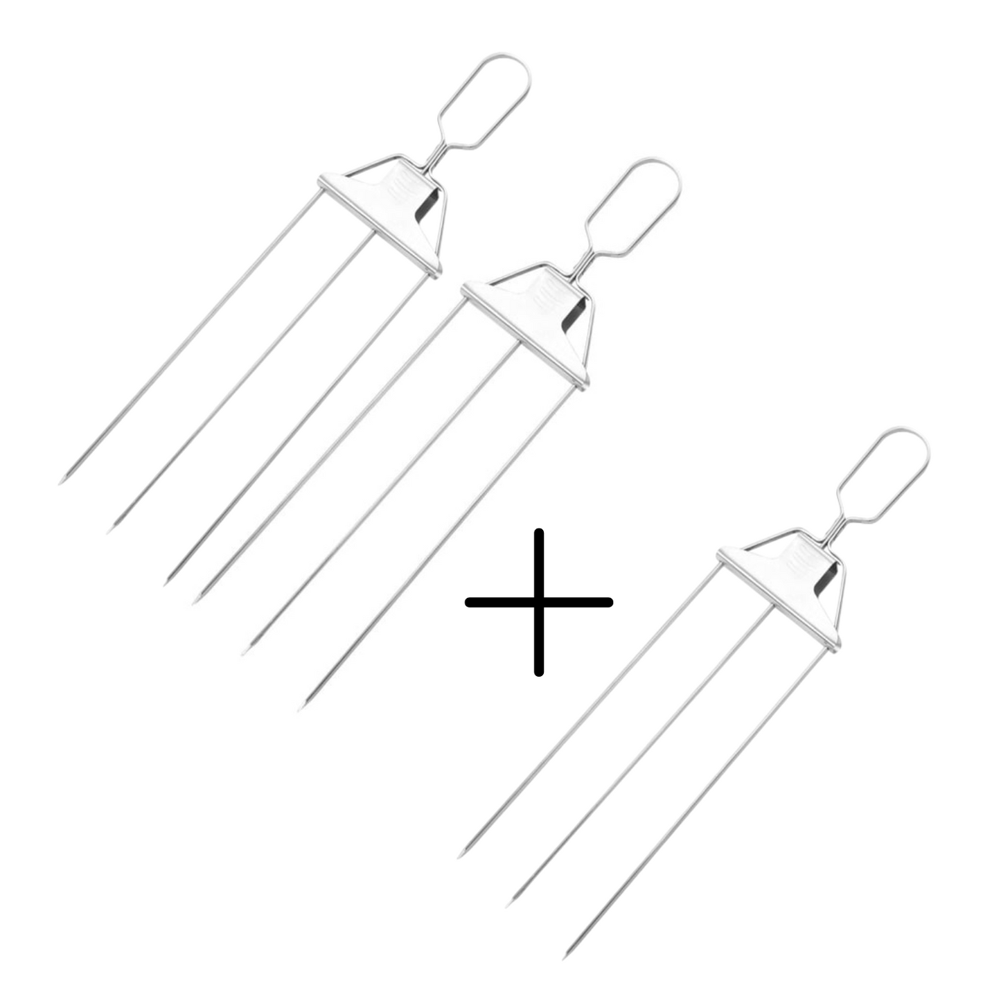 Globetrek™ | Spieße - 3 in 1 Grillspieße