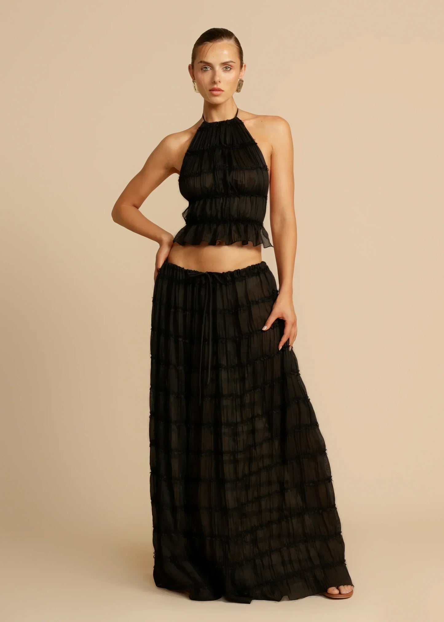 Yvonna™ | Chic zweiteiliges Plissee-Set