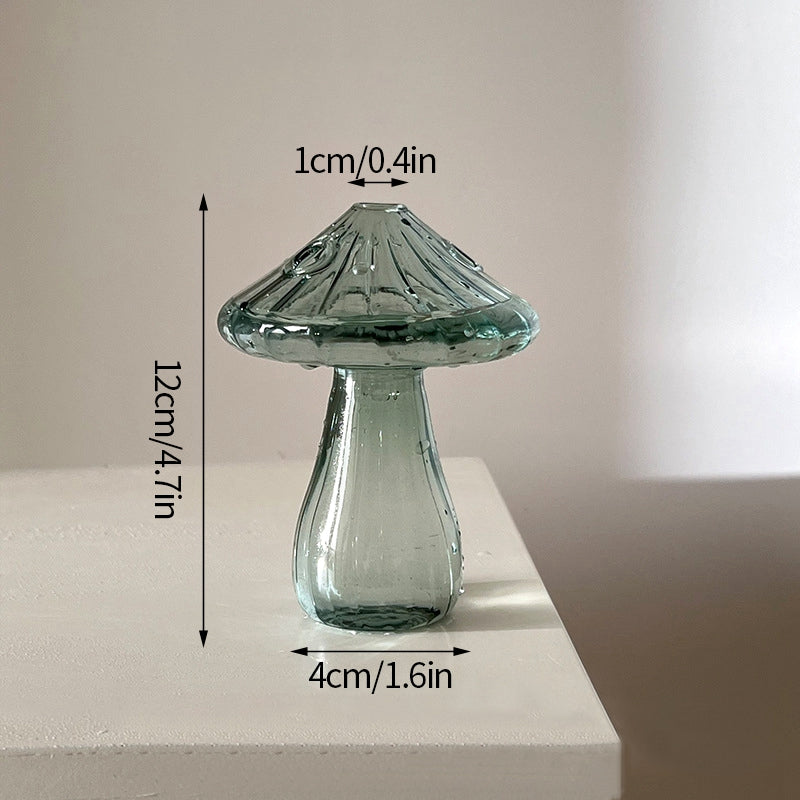 Fungglass™ | Kaktus & Pilz Transparente Glasvasen