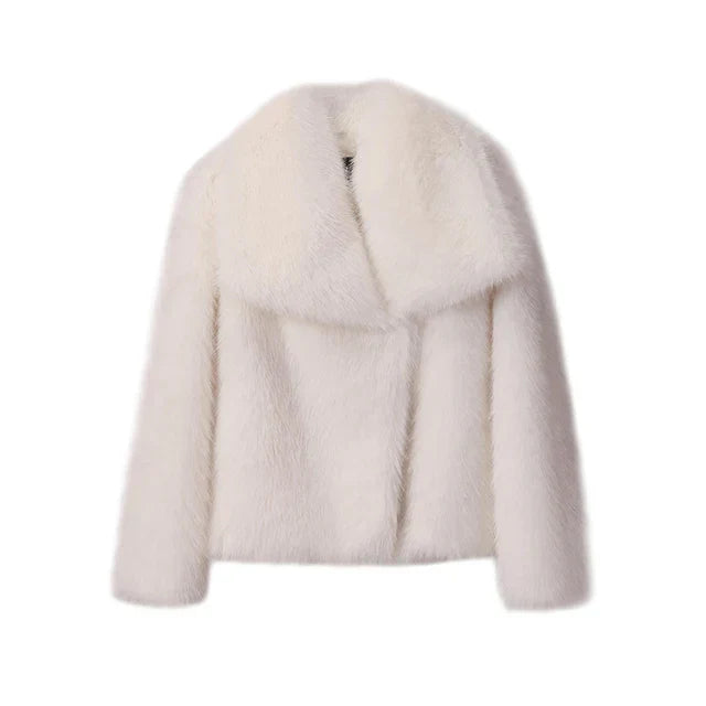 Axela™ | Eleganter Damen-Pelzmantel für stilvolle Wintermode 2024