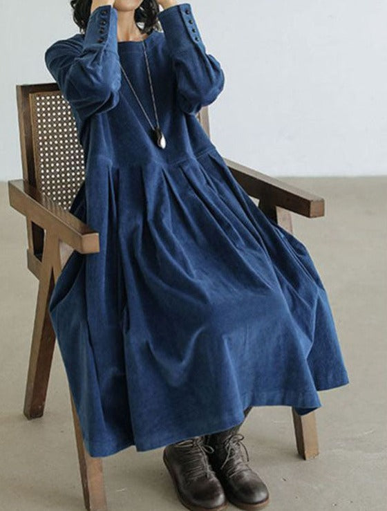 Margot™ | Zeitloses Cordkleid
