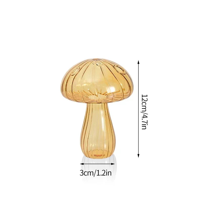 Fungglass™ | Kaktus & Pilz Transparente Glasvasen