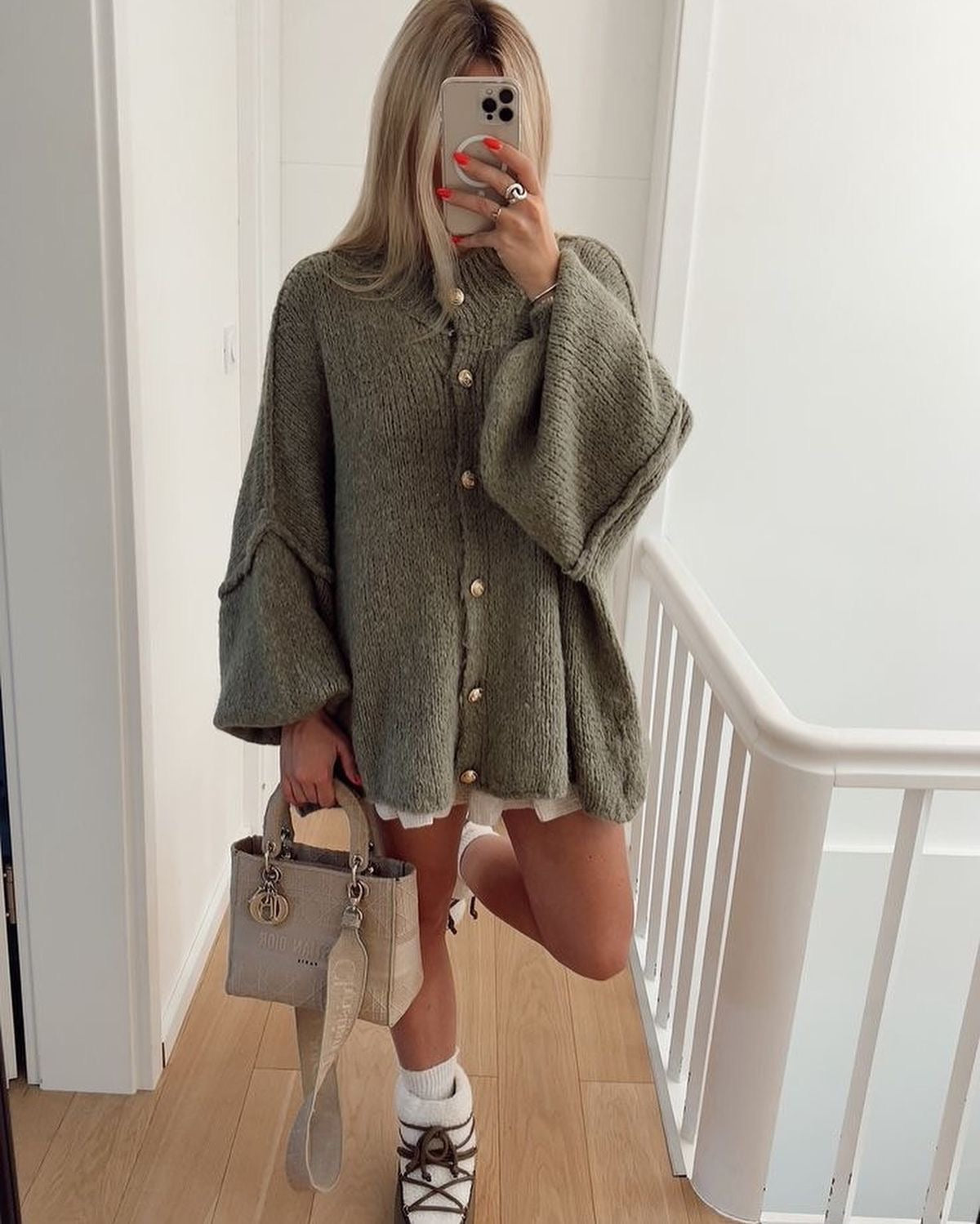 ComfyGo™ | Luxuriöser Oversized-Cardigan für elegante Lagenlooks