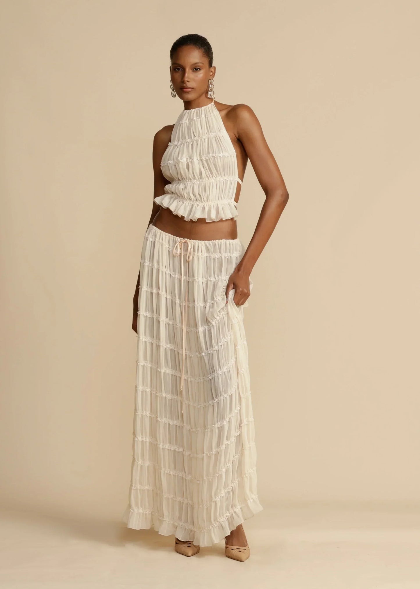 Yvonna™ | Chic zweiteiliges Plissee-Set