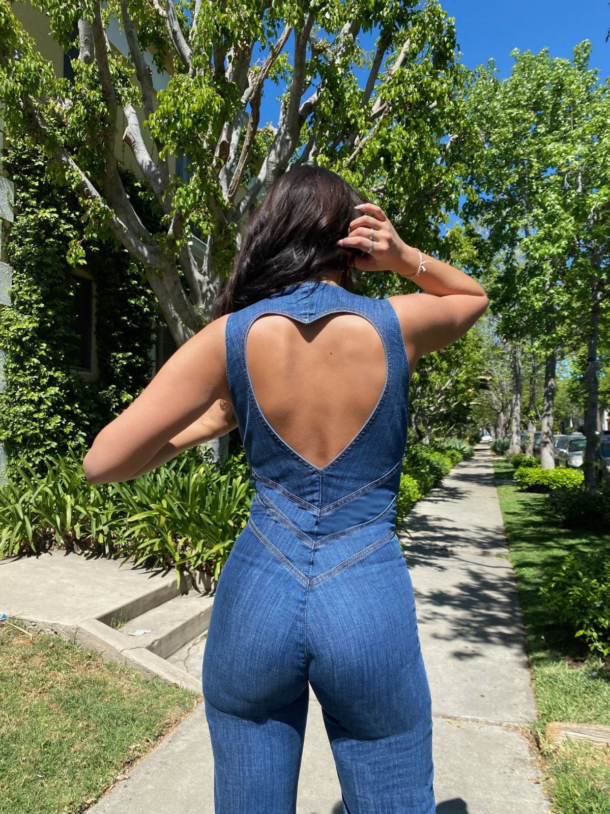 Colette™ - Backless Heart Hollow Out Jumpsuit (50% OFF)