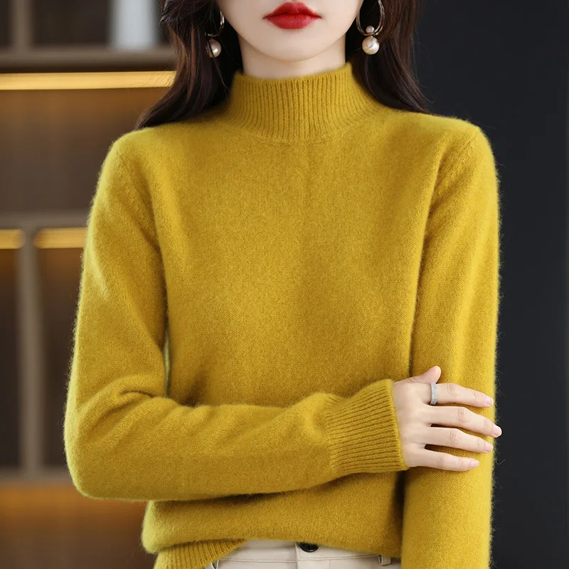 Marilyn™ | Damen Strickpullover in fester Passform und Farbe