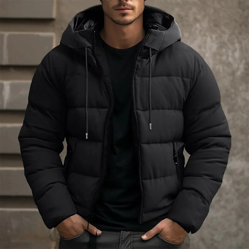 MerinoMoods™ Luxuriöse Puffer-Winterjacke für Männer