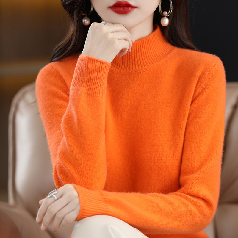Marilyn™ | Damen Strickpullover in fester Passform und Farbe