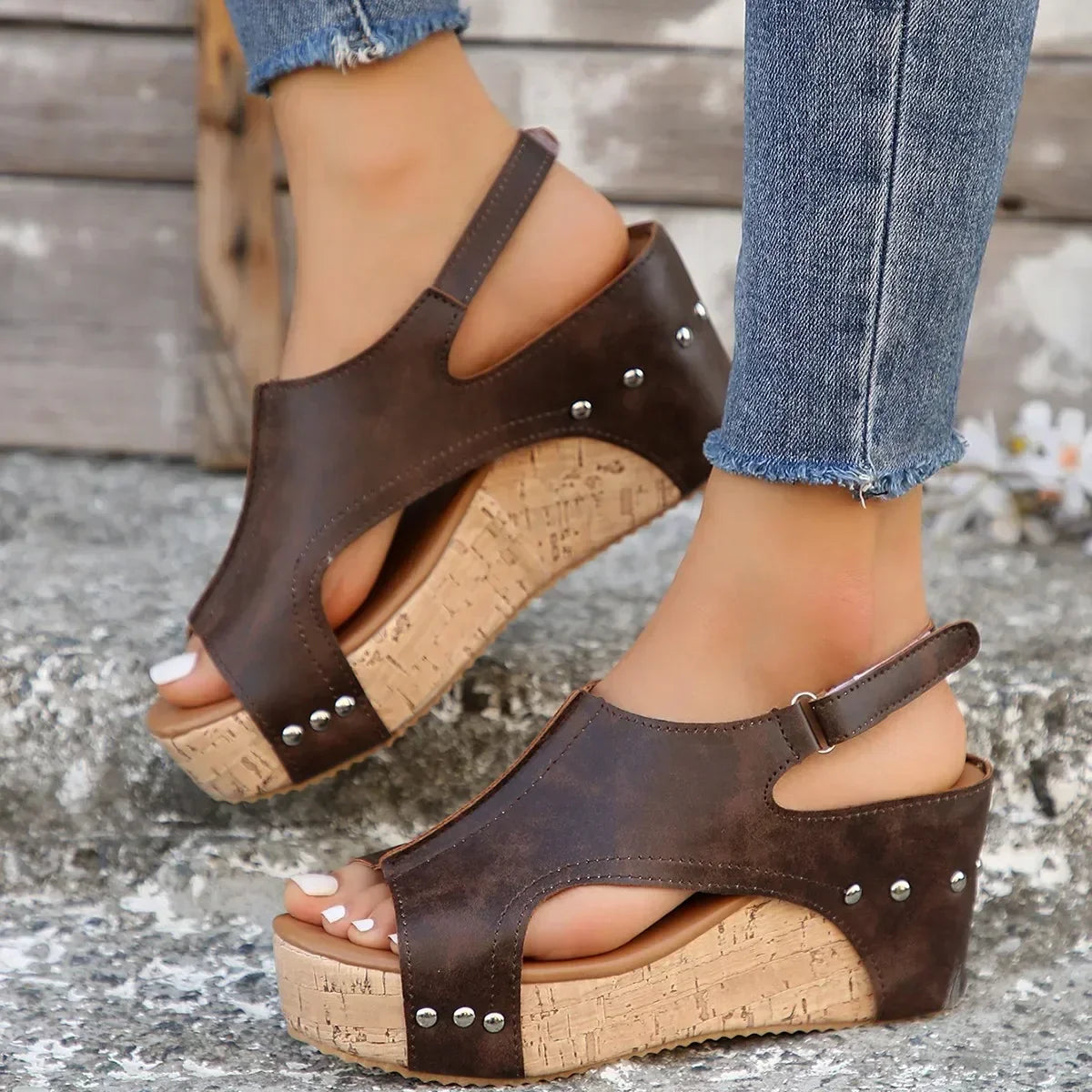 Aussie™ | Orthopädische Damen-Keilsandalen