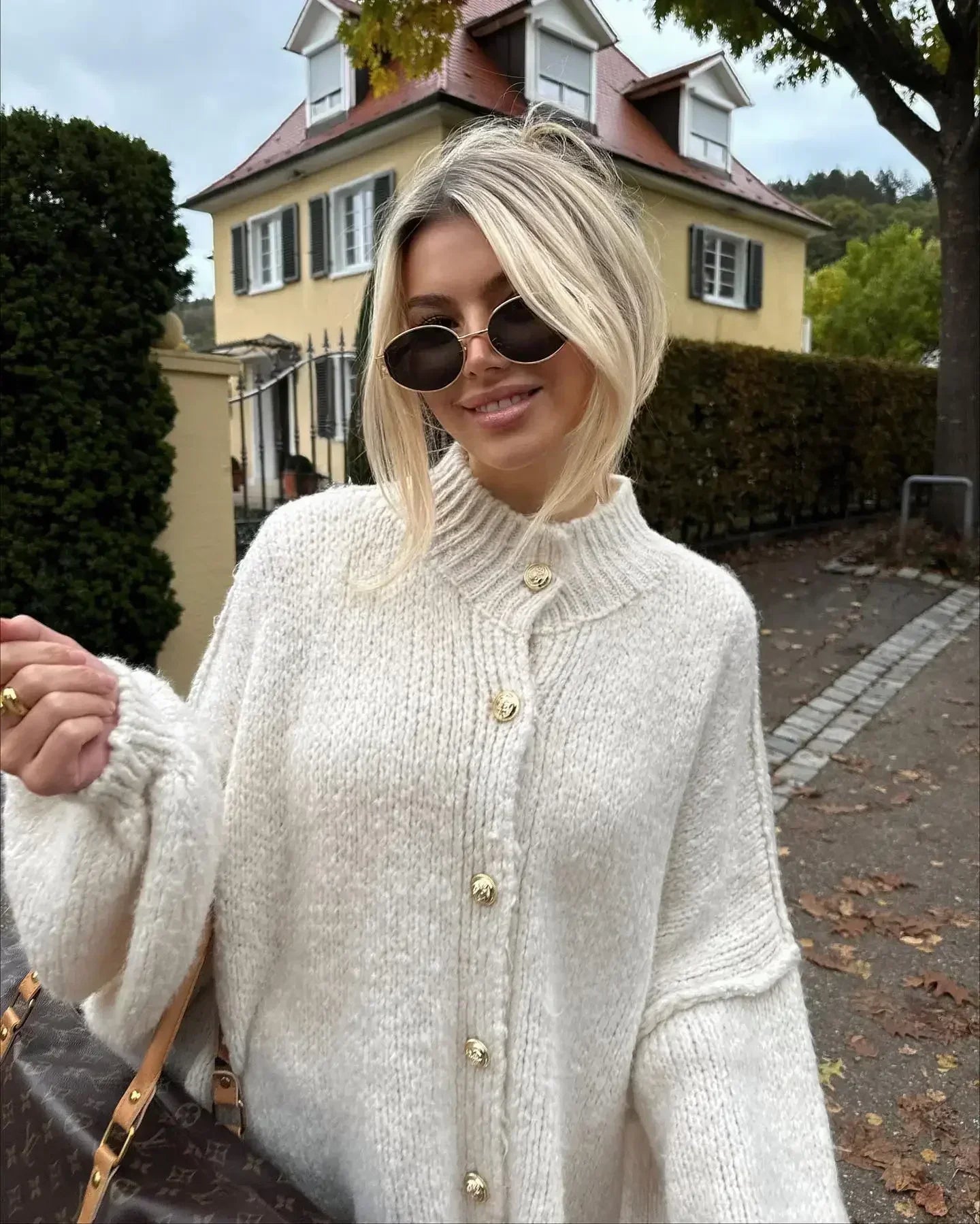 ComfyGo™ | Luxuriöser Oversized-Cardigan für elegante Lagenlooks