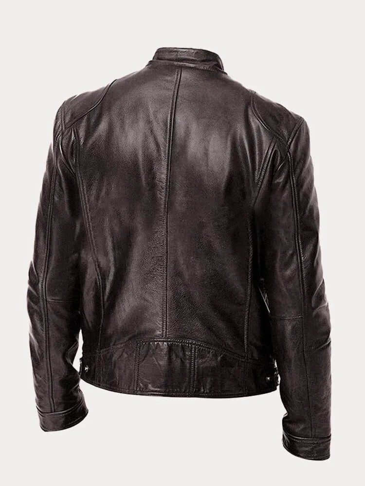 Daniel™ - Lässige Lederjacke für Herren