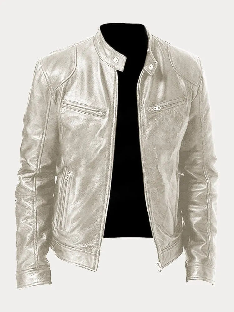 Daniel™ - Lässige Lederjacke für Herren