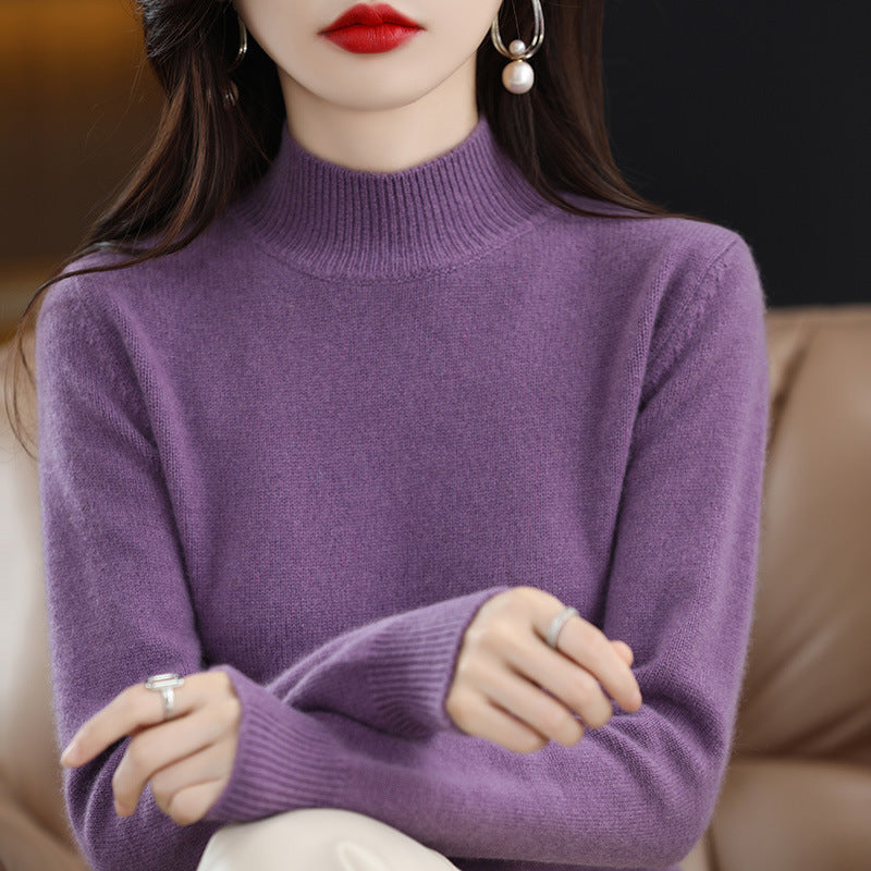 Marilyn™ | Damen Strickpullover in fester Passform und Farbe