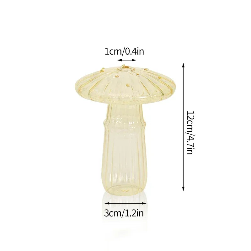 Fungglass™ | Kaktus & Pilz Transparente Glasvasen