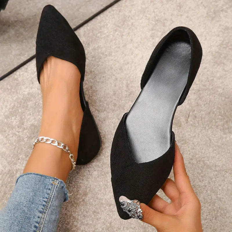 Heidi™ | Simple, comfortable pointed-toe flat shoes
