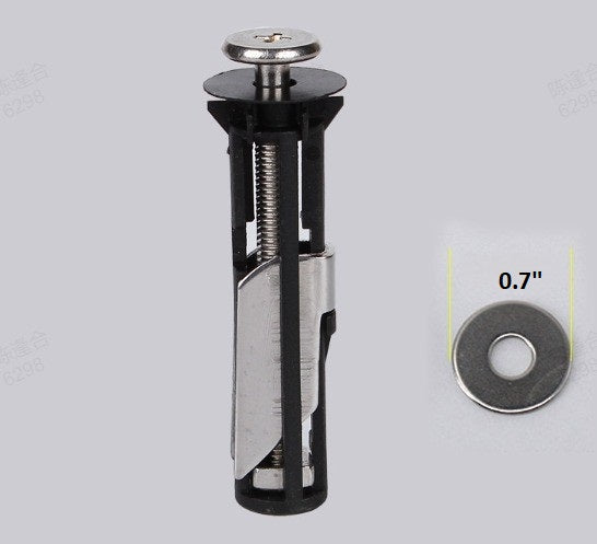Robustes Reparaturset für Toilettensitz-Schrauben