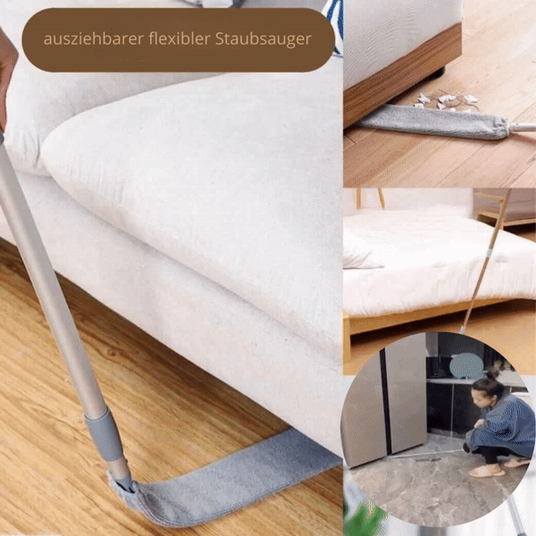 DustCleaner™ | Ausziehbarer, flexibler Staubsauger