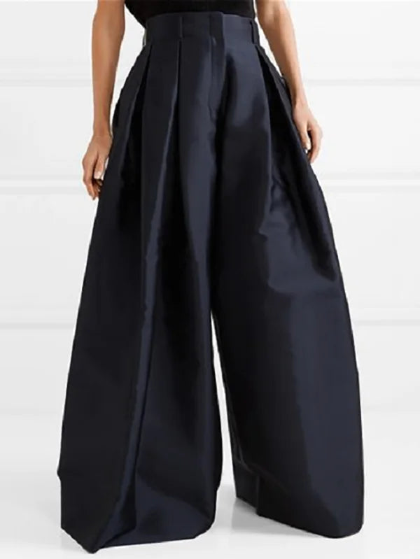 Liarven™ | Solide Farbe Weites Bein Damen Hosen