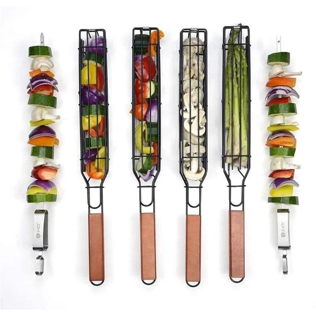 KabobBasket™ | Wiederverwendbare Grillkörbe