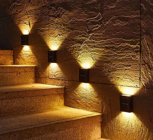 TRAFLA SOLARWALL™ | Luxuriöse LED-Solar-Wandleuchte