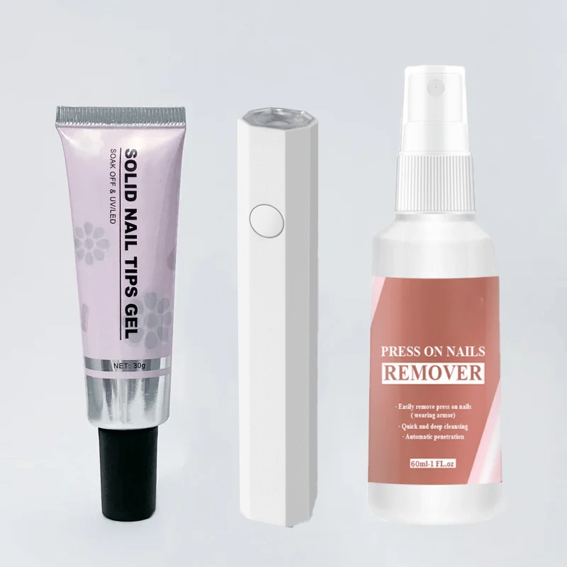 Komplettes 3-in-1 Nageldesign-Set für DIY-Maniküren