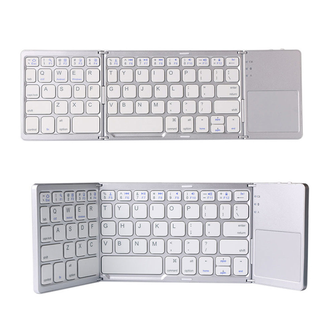 TechSwift™ - Faltbare Mini Bluetooth-Tastatur mit Touchpad für mobile Geräte